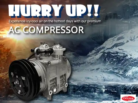 Reliable AC Compressor - Keep Your Vehicle Cool and Comfortable!